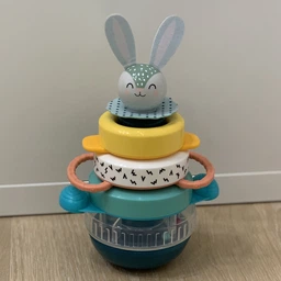 Развивающая игрушка Taf Toys пирамидка Кролик коллекция Полярное сияние (12445) фото от покупателей 3