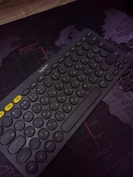 Клавіатура бездротова Logitech K380 Graphite (920-007584) фото від покупців 18