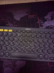 Клавіатура бездротова Logitech K380 Graphite (920-007584) фото від покупців 15