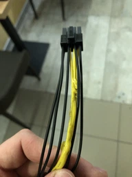 Перехідник живлення для відеокарти Value ATX 6 pin - ATX 8 pin 0.2 м (S0722) фото від покупців 3