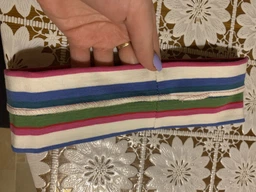 Повязка на голову Полосатая Maski karnaval One size Разноцветная