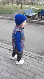 Жилетка Kombi Oranzhevaya синя 98 зріст 1023c98