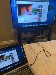 Кабель Type-C на HDMI конвертер перехідник Vention (2м, 4K 30Hz). Black фото від покупців 1