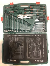 Набір інструментів Hans Tools 1/2" і 1/4" 158 предметів (ТК-158VF) фото від покупців 8