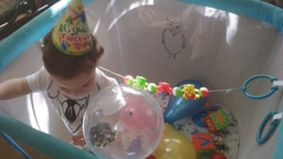 Дитячий манеж кубик Kids жовтий