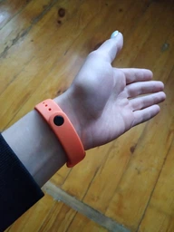 Силіконовий ремінець MRK для фітнес браслета Xiaomi Mi Band 4/3 світло-сірий (26) (mrk51230002) фото від покупців 1
