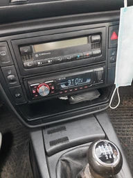 Автомагнитола Cyclone MP-1014R BA, 1 DIN магнитола, управление по блютуз, FM радио, красная подсветка