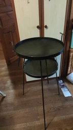 Мангал сковорода 50 см на треноге SHOP PAN из диска бороны + крышка и лопатка фото от покупателей 5