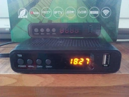 Готовый комплект Т2(DVB-T2 тюнер uClan T2 6701 METAL+ Антенна с усилителем A-sus 0,3 комнатная)Прием сигнала до 35 км от ретранслятора