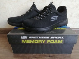 Чоловічі кросівки Skechers 43 Чорний 52811 BBK фото від покупців 13