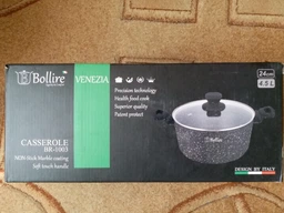 Кастрюля Bollire Venezia с крышкой 7.1 л (BR-1004) фото от покупателей 6