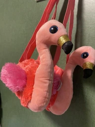 М'яка іграшка сумочка TY Gear Фламінго "Gilda", 25*18см, TY мягкая игрушка (95109) фото від покупців 2