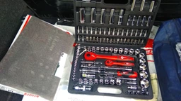 Набір інструментів Intertool - 1/4", 1/2" 108 од. PRO ET-6108 (ET-6108)