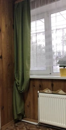 Комплект готовых штор VR-Textil Лен Мешковина № 673ш Капучино 150х275 см 2 шт (30-451) фото от покупателей 3