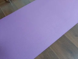 Коврик для йоги и фитнеса NBR (йога мат, каремат спортивный) OSPORT Mat Pro 1см (FI-0075) Фиолетовый фото от покупателей 10