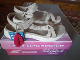 Сандалии Skechers 15316 NAT 41 (11) 28 см Бежевые (191665403371)_3154635