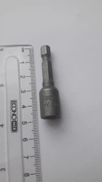 Насадка торцевая магнитная 6-гранная HEX М8 x 48 мм. HEX Ø= 1/4" YATO (YT-1503) фото от покупателей 2