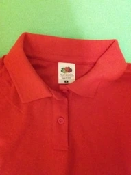 Тенниска Fruit of the Loom 65:35 Polo Ladies Белый S фото от покупателей 3