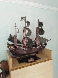 3D пазл CubicFun Корабль Месть Королевы Анны (T4005h) фото от покупателей 4