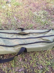 Кресло складное туристическое со спинкой, подлокотниками и подстаканником Ranger Rshore, стул для отдыха, дачи, рыбалки, пикника, легкое раскладное кресло с чехлом кемпинговое Зеленое RAAR-2203-Green фото от покупателей 2
