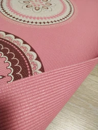 Коврик для йоги ProsourceFit Satya Yoga Mat, 5 мм, PS-1926-PK (розовый) фото от покупателей 5