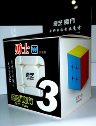 Кубик Рубика 3x3 QiYi MoFangGe Warrior W Цветной (QY-169) фото от покупателей 8