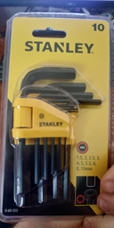 Набор ключей шестиграных Stanley 1.5-10 мм (0-69-253) фото от покупателей 3