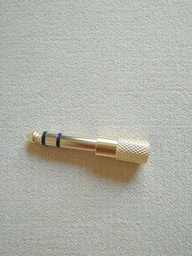 Перехідник аудіо Goobay Jack 3.5mm 3pin-6.3mm F/M адаптер Stereo Gold Metal золотистий(75.01.1062) фото от покупателей 2