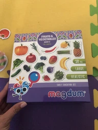 Магнитный набор Magdum Фрукты и овощи (ML4031-15 EN) (4820215152631) фото от покупателей 14