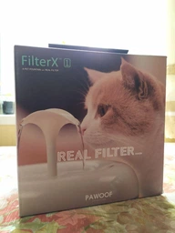 Фонтан-поїлка для котів і собак PAWOOF 1.5L з фільтром, Білий (006-WHITE)