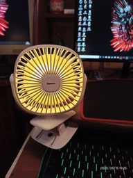 Портативний Вентилятор BASEUS Box Clamping Fan 360 White фото від покупців 5