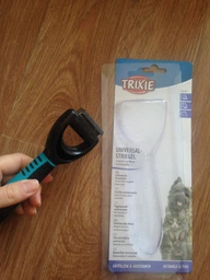 Колтунорез для срезки колтунов у котов Trixie 5 х 18 см (4011905242408) фото от покупателей 6