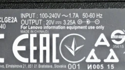Блок живлення ExtraDigital High Quolity для ноутбуків Lenovo 20V, 3.25A, 65W (4.0x1.7) (PSL3867) фото від покупців 3