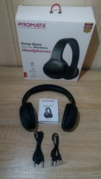 Накладні Bluetooth навушники Promate LaBoca Bluetooth 5.0 Blue (laboca.blue) фото від покупців 1