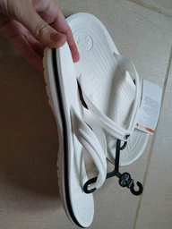 Тапочки CROCS Crocband™ Flip White 11033-100 36-37 фото від покупців 4