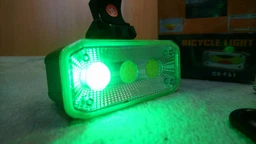 Вело-фара на велосипед 400lm Сова CB-963 Зеленая | вело-фонарь велосипедный c USB и аккумулятором, для велосипеда (1007622-Green-1) фото от покупателей 9