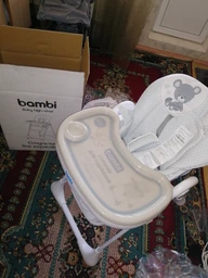 Стільчик Для Годування Bambi M 3233 Teddy Lilac фото від покупців 1