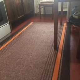 Доріжка килимова Елана Saba "Дарничанка" шириною 1.5м коричнева, ціна за пог. метр