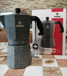 Кавоварка гейзерна Vinzer Moka Granito 6 чашок (50398V) (5907706503987)