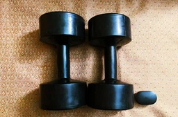 Гантели пластиковые LiveUp CEMENT DUMBELL 2х3кг Голубой (пара) фото от покупателей 2