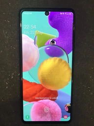 Защитное стекло для смартфона Samsung Galaxy A51 Drobak Black (454517) фото от покупателей 1