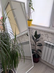 Дзеркало для підлоги Фацет Slim frame 163x55 см Біле (SLIMWL) фото від покупців 1