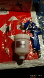 Краскораспылитель Intertool Hvlp мини 0.8 мм (PT-0101) фото от покупателей 9