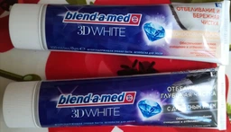 Зубная паста с древесным углем "Глубокая чистка" Blend-a-med 3D White 75ml (100ml) (861584-1355830-2) фото от покупателей 8