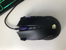 Ігрова комп'ютерна миша A4tech J90s Bloody, USB Activated, Extra Fire Button, 8000 CPI, RGB, 20M натискань Black фото від покупців 1