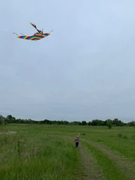 Повітряний змій Райдужний Fortune Kite 160х87 см (1407)