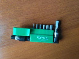 Набор бит Toptul Hex 1/4" c Г-образным переходником 8 предметов (GAAL0803) фото от покупателей 10