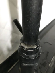 Змішувач кухонний AQUAMARIN ORION 350 NERO granite (Гранітний) із підключенням до фільтру. Чорний матовий фото від покупців 14