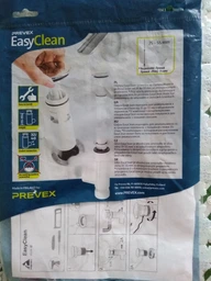 Сифон для раковины PREVEX EasyClean 40 мм клик-клак с переливом пластик хром (1512412) фото от покупателей 1