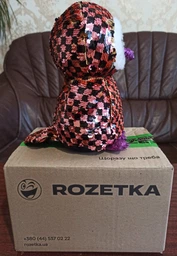 М'яка іграшка TY FLIPPABLES 36785 Сова "CHECKS" 25см (36785) фото від покупців 2